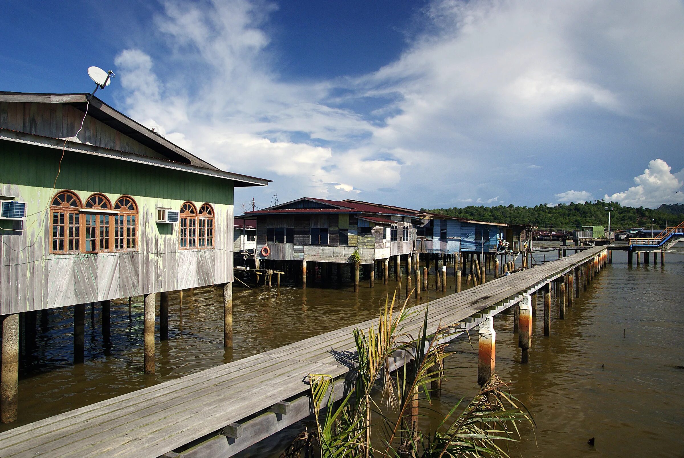 Water village. Бруней Кампонг-Айер. Кампонг деревня. Кампунг Айер. Кампонг Улу Джуронг,.