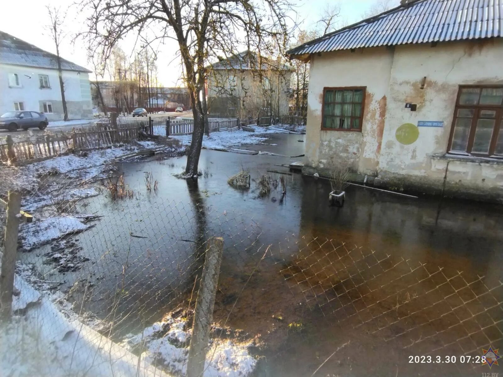 Подтопление улиц. Паводок. Весенний паводок. Подтопление талыми водами. Паводок в беларуси 2024