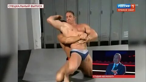 Билли Херрингтон на Россия 1 Billy Herrington on the Russian TV - YouTube.