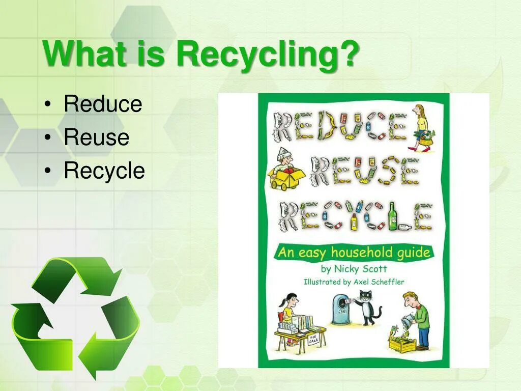 Recycling презентация. Reduce reuse recycle презентация. Reduce reuse recycle примеры. Ресайлинк презентация. Reduce mean