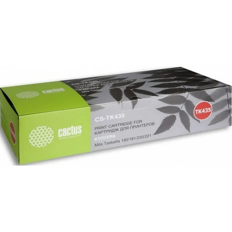 Картриджи cactus kyocera. Kyocera-Mita tk-435 картридж. Тонер-картридж Kyocera ТК-435. ТК-435 картридж. Картридж Cactus CS-tk8335c.
