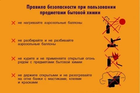 Инструкция бытовой химии