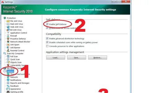 Kaspersky setup