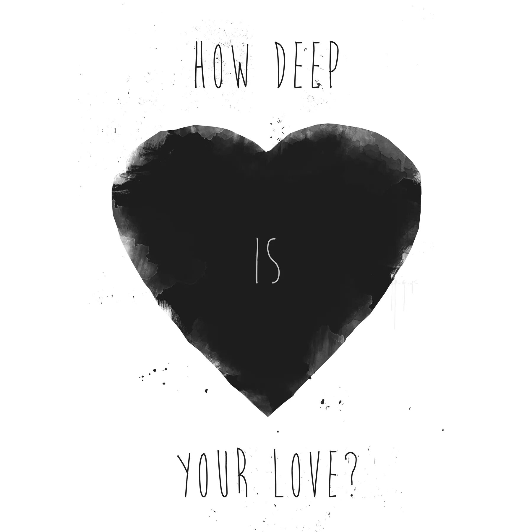 How deep is love. Minimalism on love. love wallpaper iphone внутренности телефона.