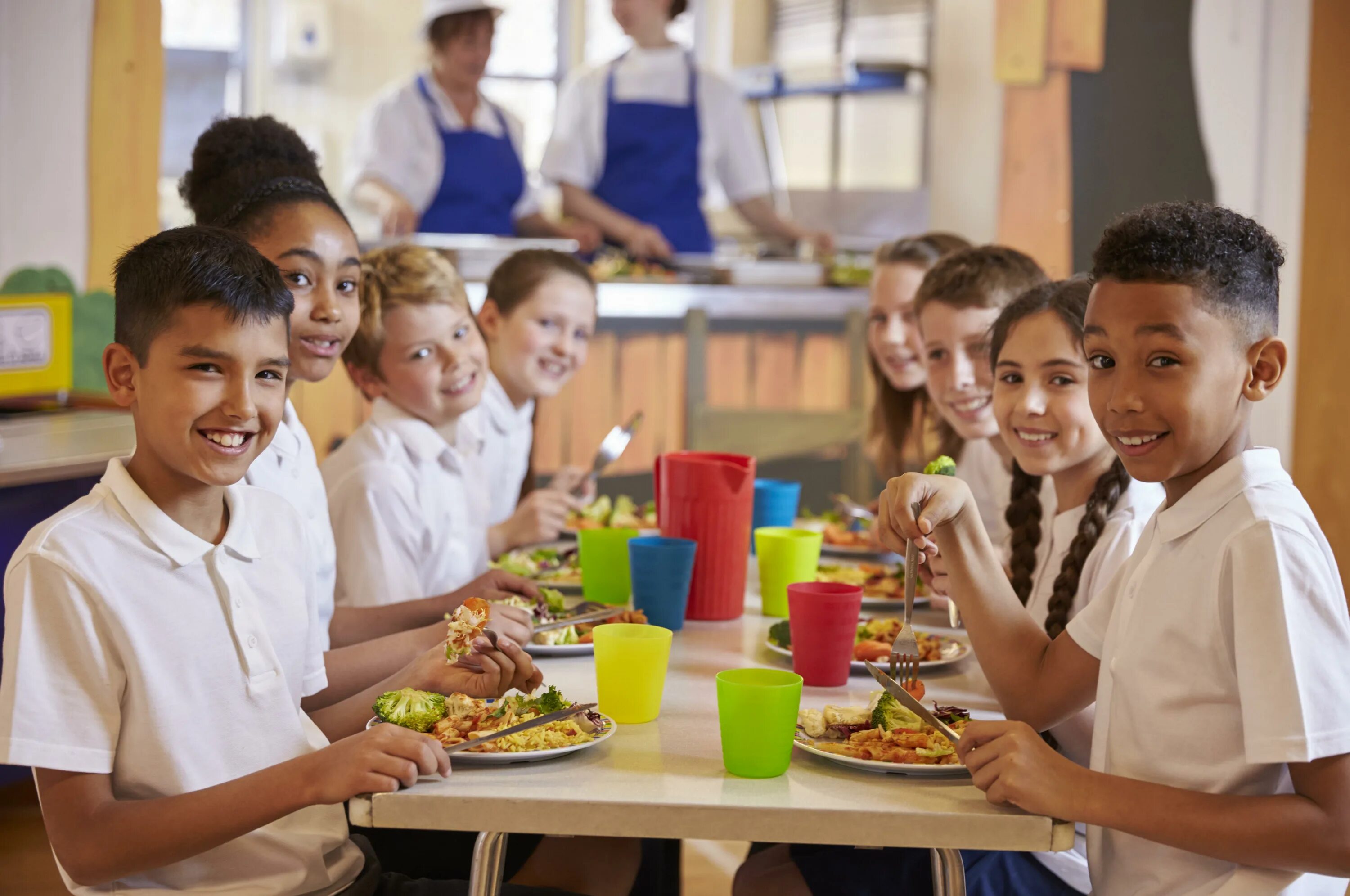 Its lunchtime at school and you re