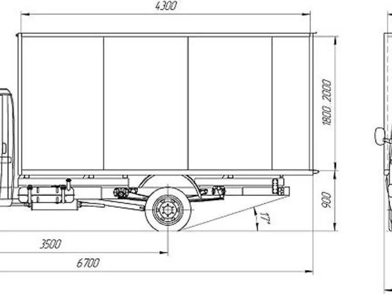 Большие габариты. Газель 3302 фургон габариты. Габариты ГАЗ 3302 Газель. ГАЗ 3302 промтоварный фургон чертеж. Газель 3302 фургон чертеж.