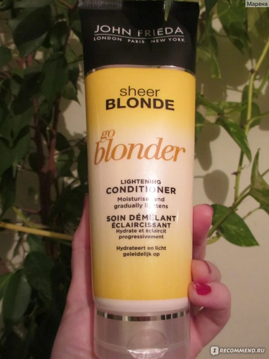 Sheer blonde. John Frieda Sheer blonde кондиционер. John Frieda Sheer blonde отзывы. Go blonder от John Frieda отзывы.