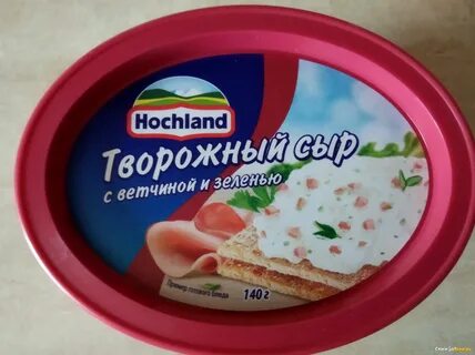 Творожный сыр с ветчиной