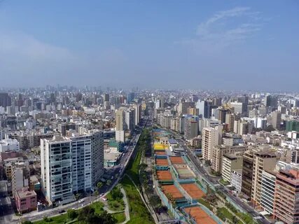 Столица и крупные города перу