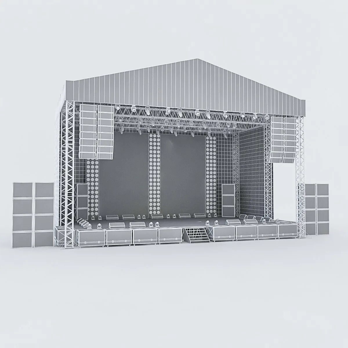 Сцены для рендера. 3d модель concert stage. concert stage 3d model еудутнфнф. 3d модель сцены. макет сцены.