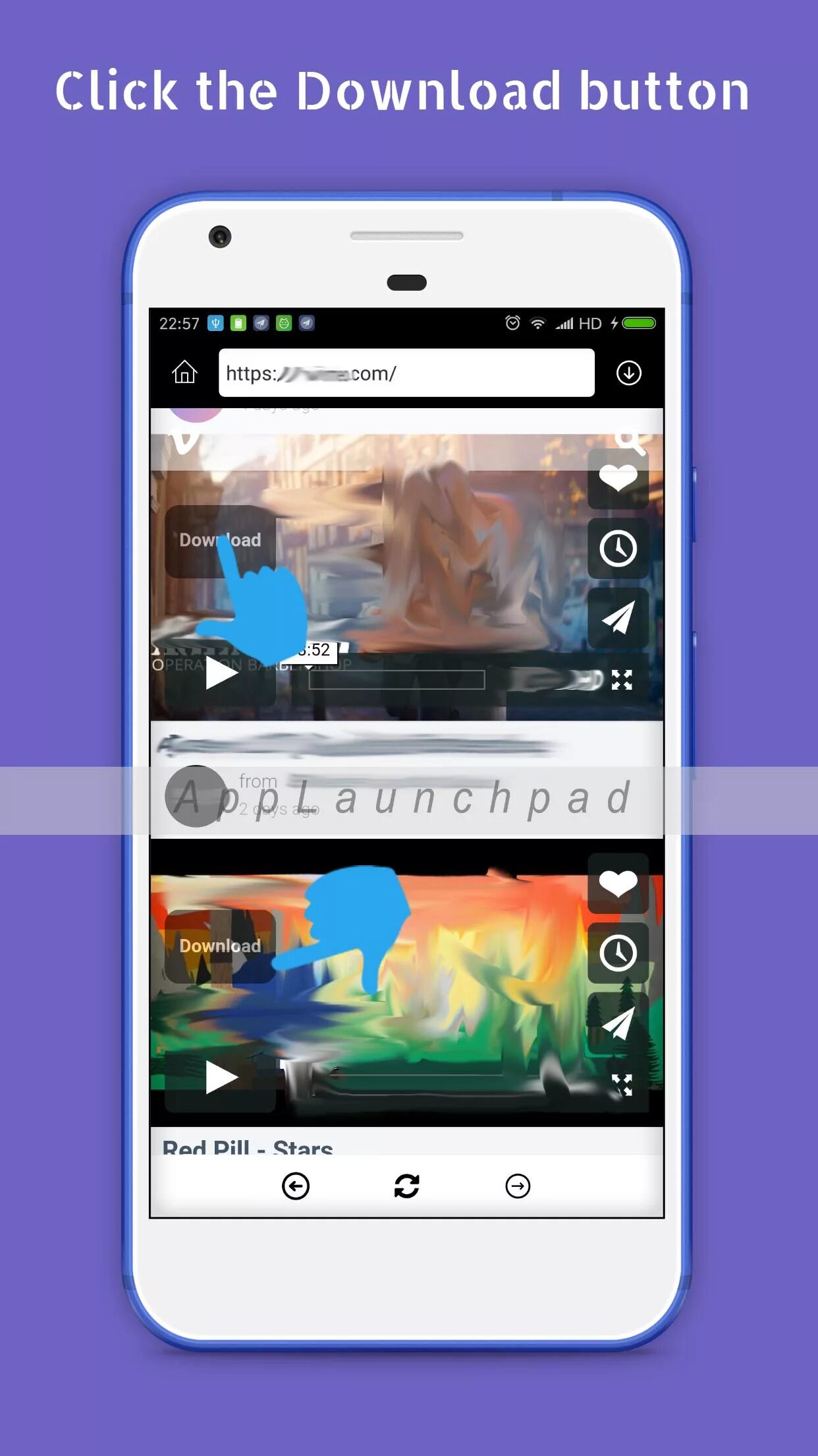 Vimeo андроид. Vimeo скрин.