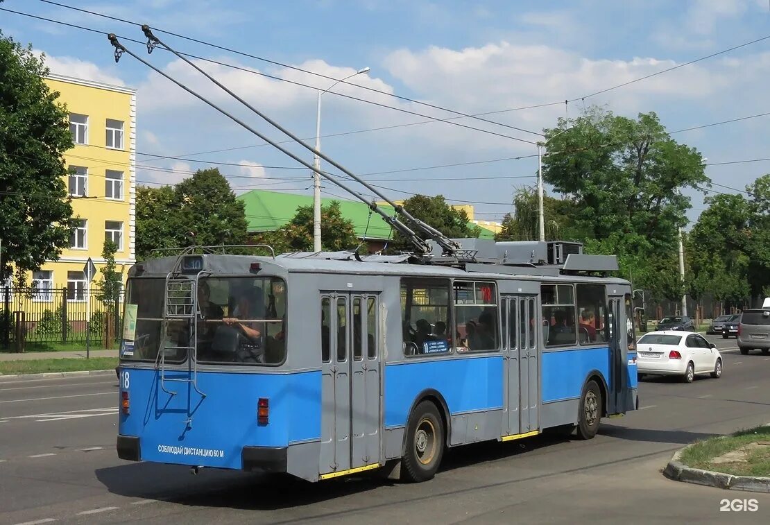 Конечная 10 троллейбуса