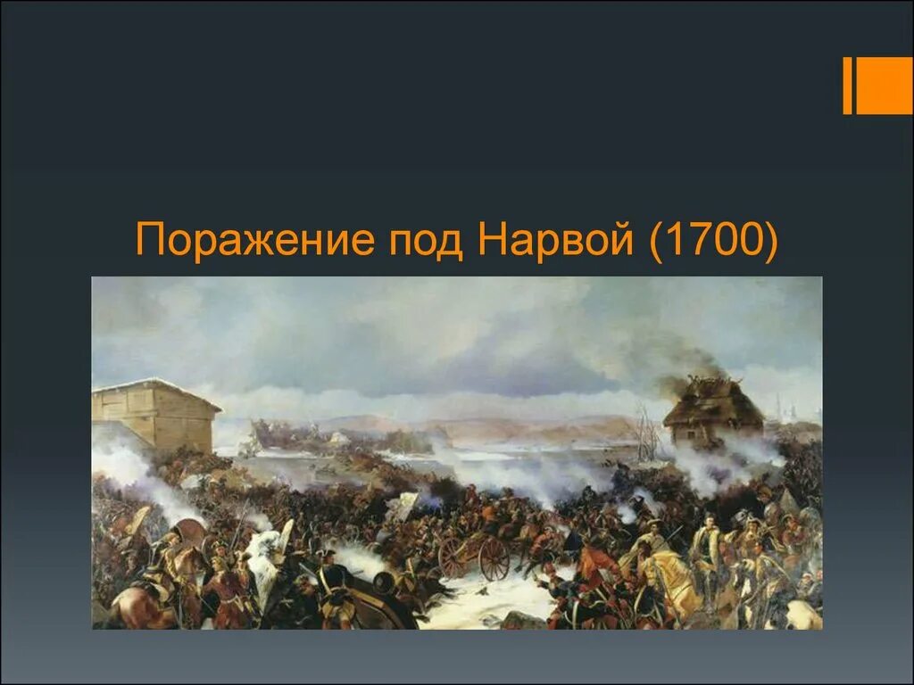 Поражение под нарвой 1700