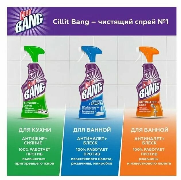 Cillit bang спрей