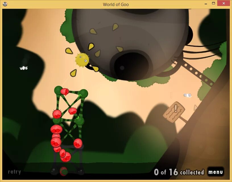 Гуу игра. World of goo картинки. World of goo головоломки. World of goo 2 дата выхода. World of goo самая высокая башня.