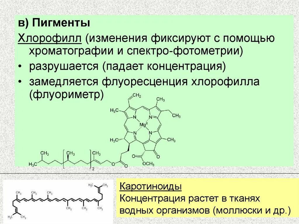 Разрушение пигментов. Пигмент хлорофилл. Хлорофиллы и каротиноиды. Пигменты хлорофилл и каротиноиды. Разрушение хлорофилла.