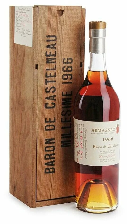 Коньяк Барон де Кастельно. Арманьяк Наполеон Baron de Castelneau 2009. Арманьяк Baron de Sigognac 1966, 0.7 л. Арманьяк в деревянной коробке Барон Легран. Арманьяк 0.7 л