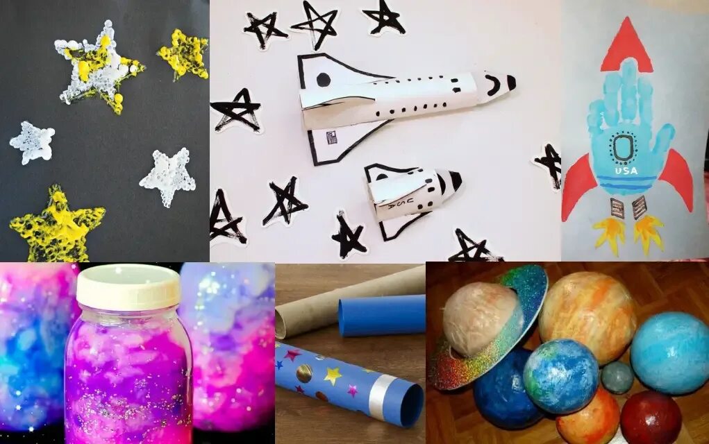 Space Craft for Kids. Spaceship Craft for Kids. Космос крафт для детей. Crafts about Cosmos. Space crafts