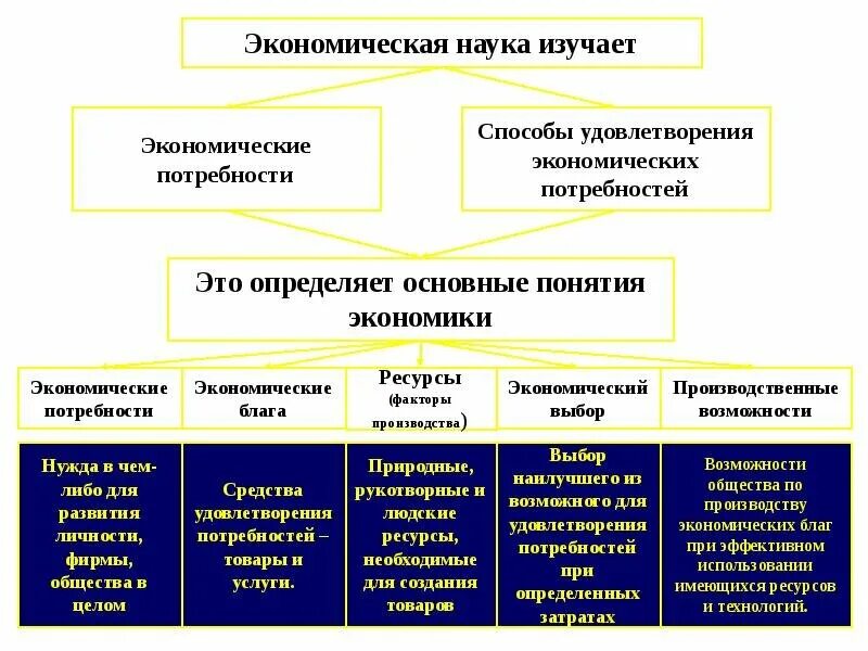 Источник преимуществ экономической науки