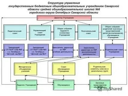 Управление государственным образовательным учреждением