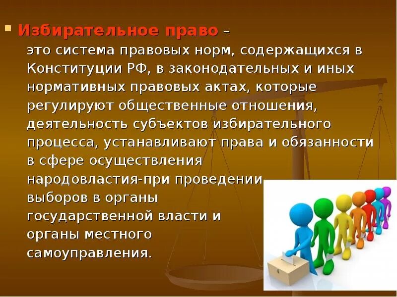 Норма содержащаяся в конституции. Избиратель как субъект избирательного процесса. нормативы избирательного законодательства. избирательное право презентация.