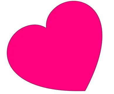 Hot Pink Heart Clipart Clipart Panda - Free Clipart Images.