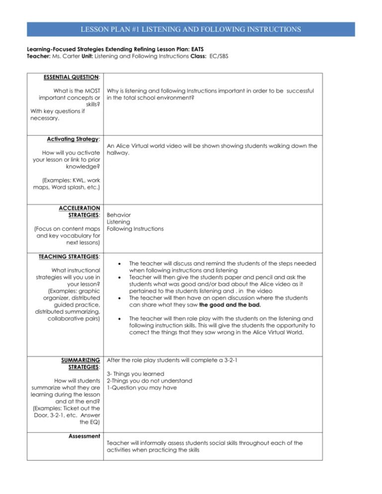 Lesson instructions. Listening lesson plan. lesson plan по теме listening. listening based lesson plan. instruction of listening.