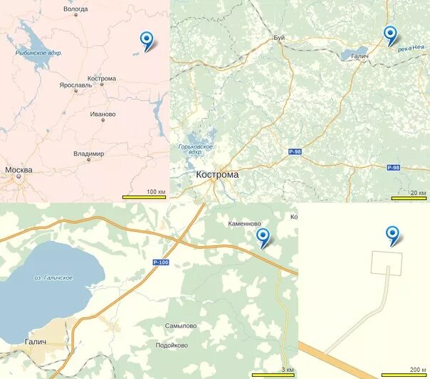 Кострома Галич карта. Галичская вышка на карте. Город Галич на карте России. Где находится город Галич на карте.