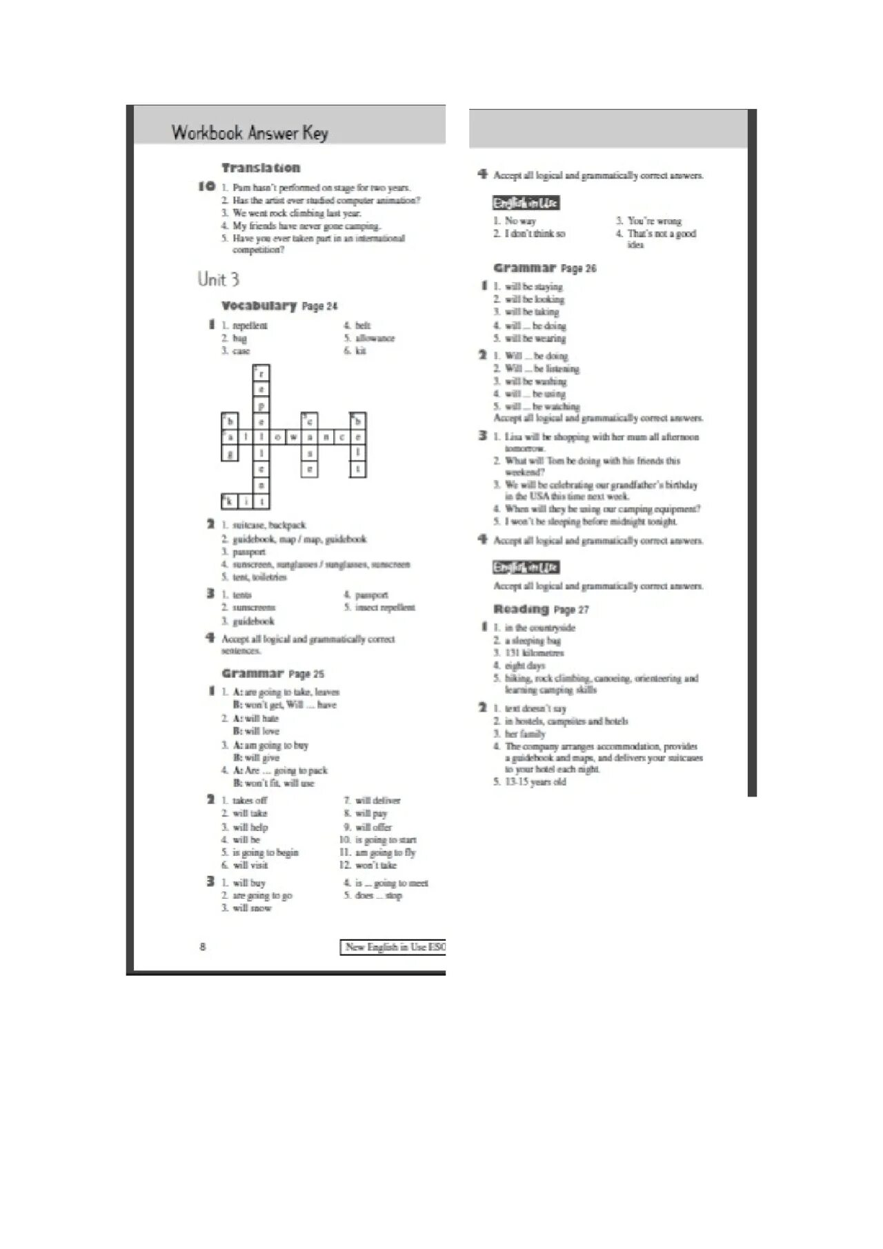 Enterprise 3 Workbook Keys. Workbook Welcome 3 ответы Unit 3. Unit 6 Workbook 3. Welcome 3 Workbook ответы Unit 7. Upper intermediate workbook keys