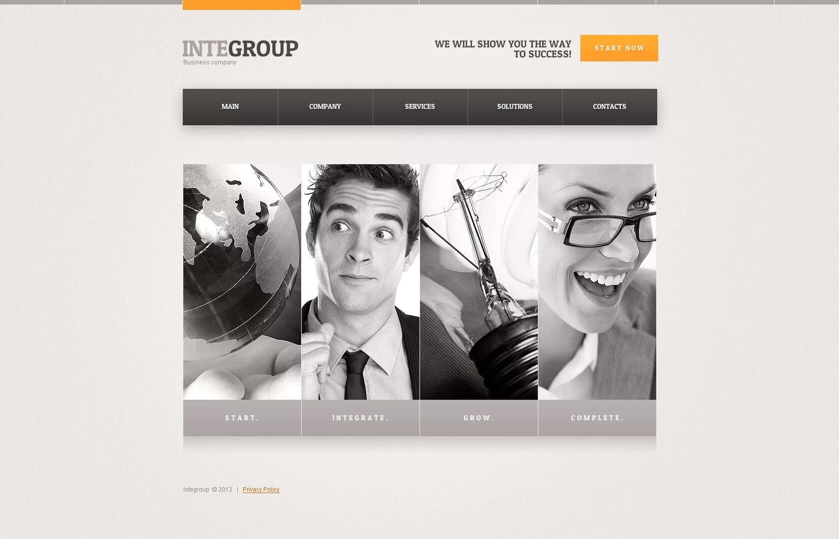 Success html