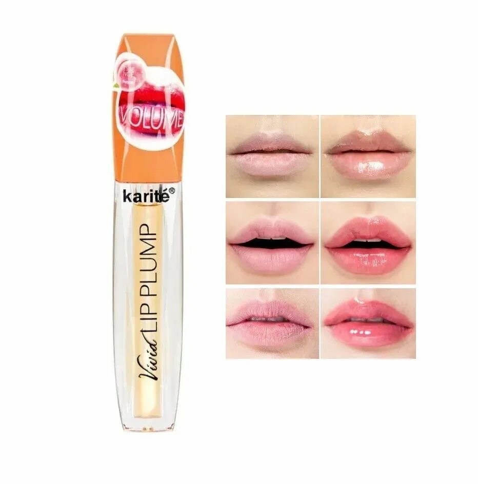 Блеск для увеличения губ karite lip plump. Volume lip plump. Karite lip plump блеск для увеличения. Volume lip plump. Karite lip plump персик.