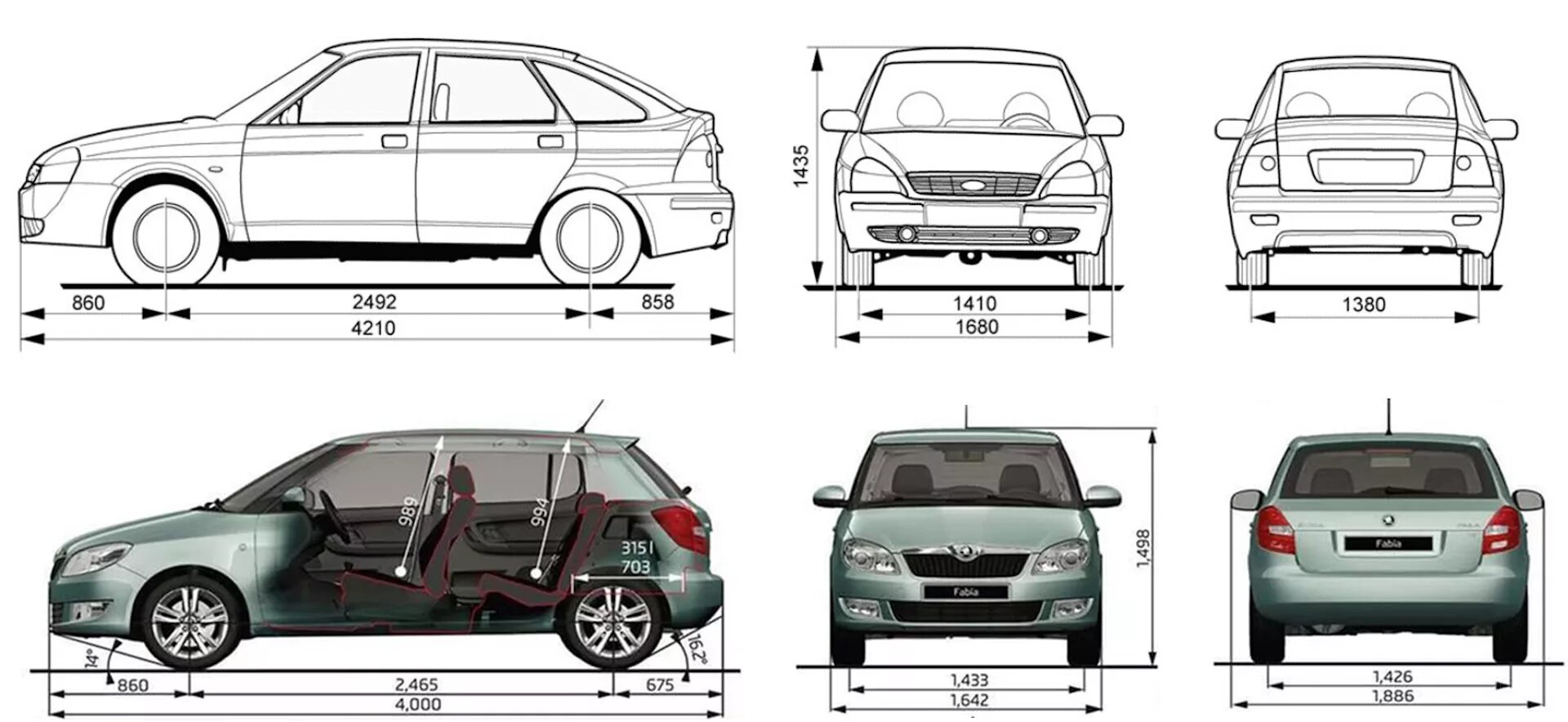 Длина приора универсал. ВАЗ 2170 Приора седан габариты кузова. ВАЗ 2170 Приора габариты.