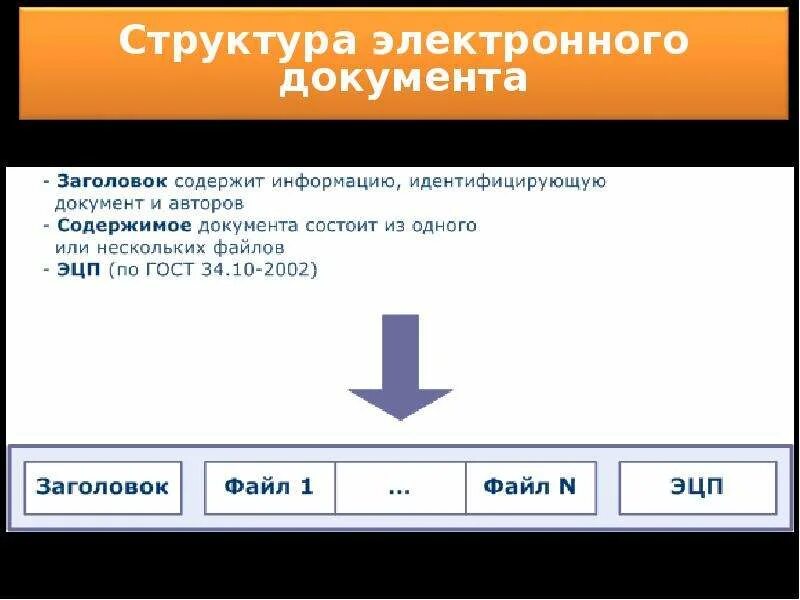 Структура электронных карт. Структура электронных карт
