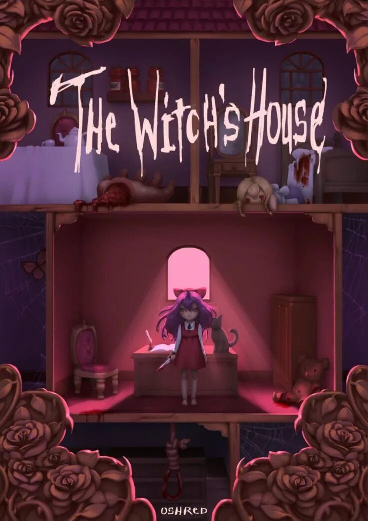 Rpg horrors. Witch House игра. Игра House пиксельный хоррор. The Witch’s House пиксельная игра.