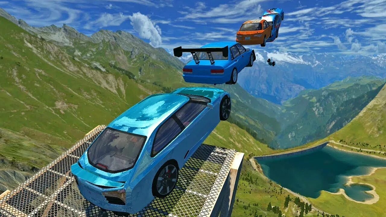 Car jump arena