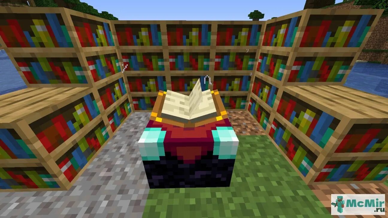 Как поставить стол зачарования в minecraft. Крафт стола зачарования 1.12.2. стол зачарования 30 лвл последняя версия. стол зачарования майнкрафт. зачарованный столик майнкрафт.