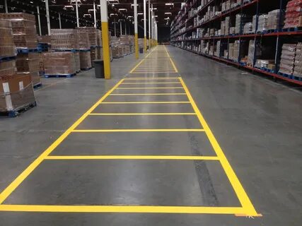 warehouse line marking in Melbourne