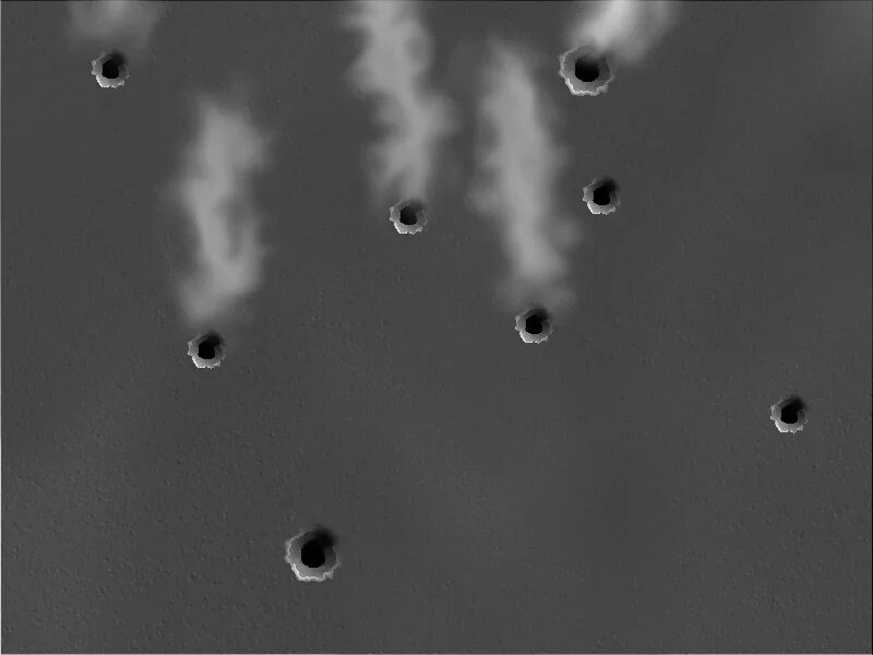 Звук попадания пули. Текстура от пуль. Дырка от пули. Имитация пулевого попадания.