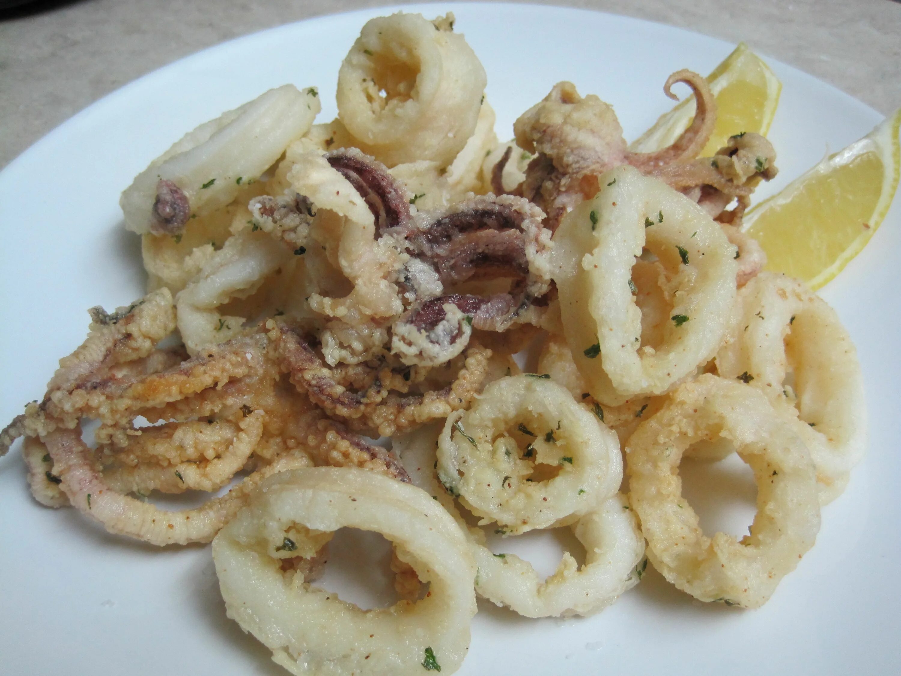 Рецепт кальмара с сыром