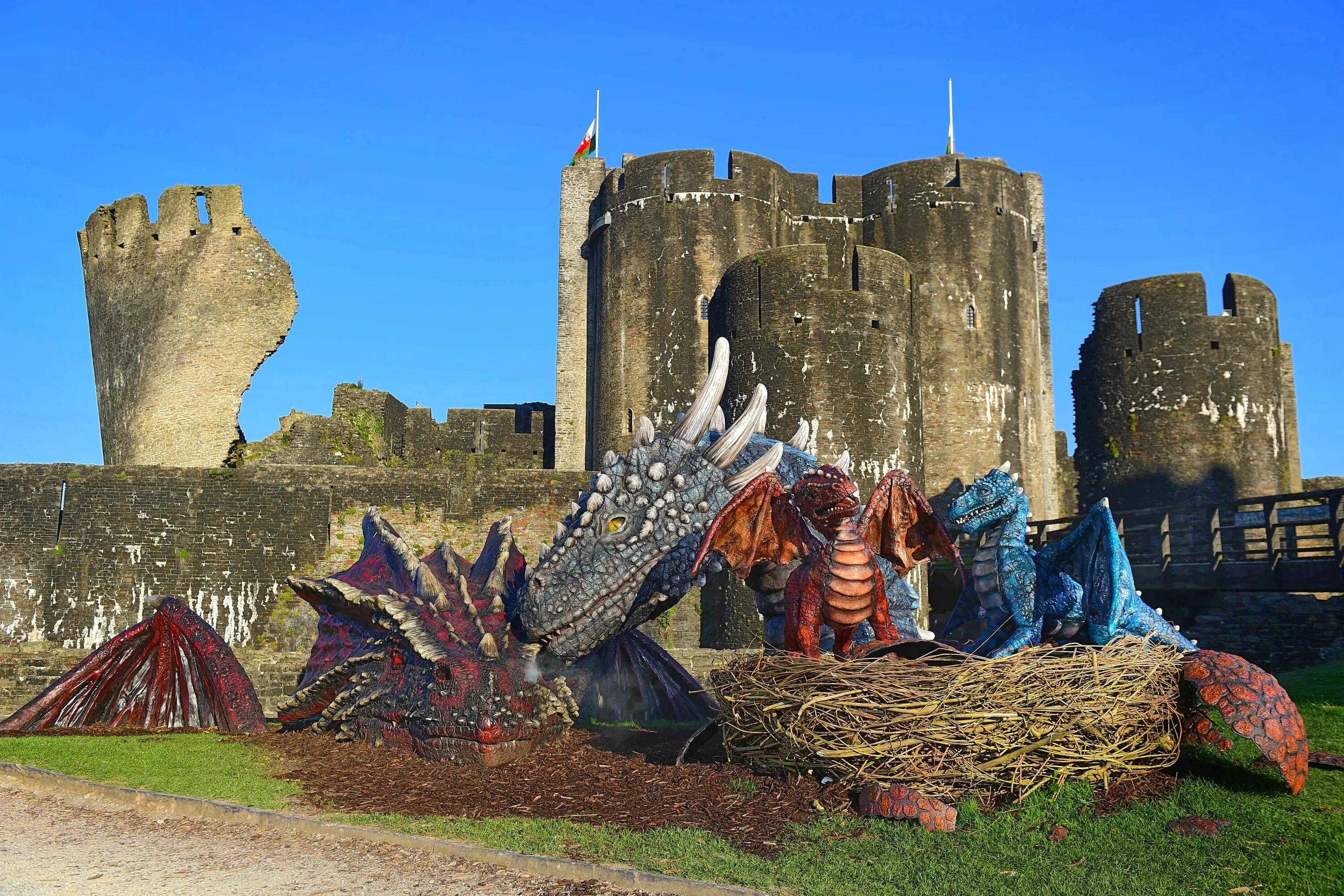 In the castle the dragon s