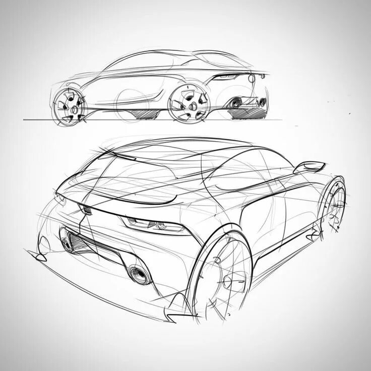 Ar draw sketch sketch paint. Дизайнерские скетчи автомобилей. Дизайнерские эскизы автомобилей. Набросок автомобиля. Скетч автомобиля в перспективе.