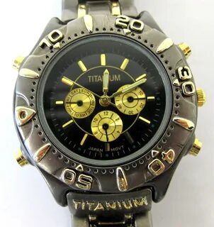 Titanium watch