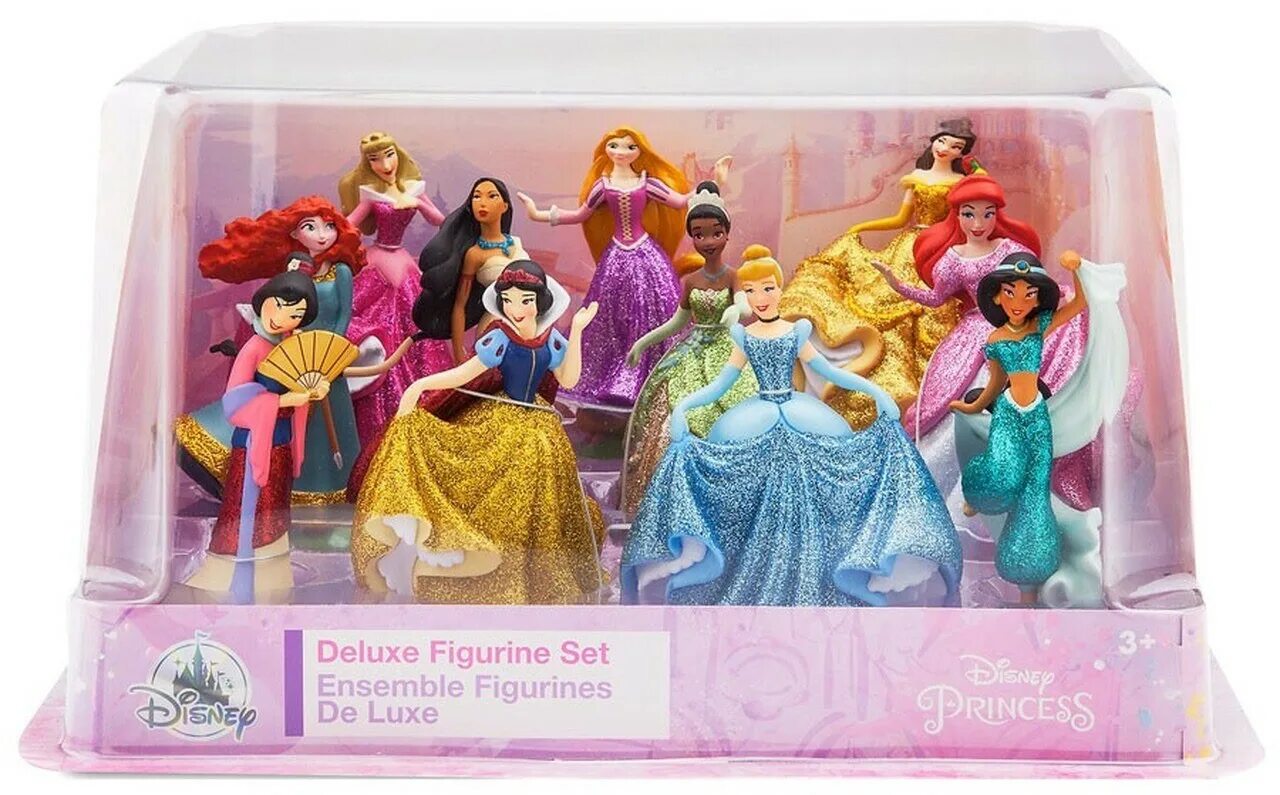 Disney Figurine Playset Princess. Набор принцессы Disney Store. Статуэтка принцесса. 11 Принцесс.
