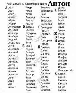 Мужские имена заканчивающиеся на д