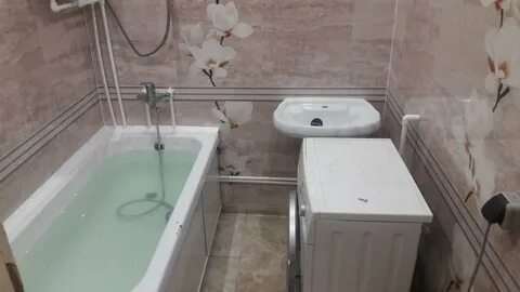 Ванна пластиковыми панелями видео