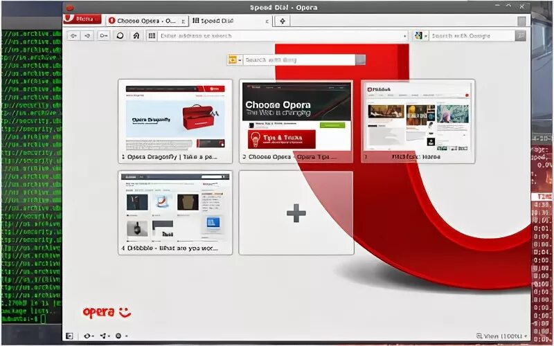 Speed dial как отключить в опере