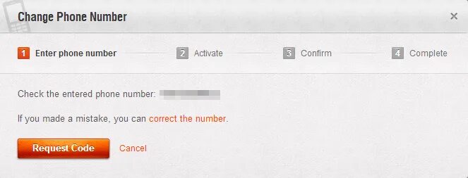You are updating your bound phone number. You are updating your bound phone number