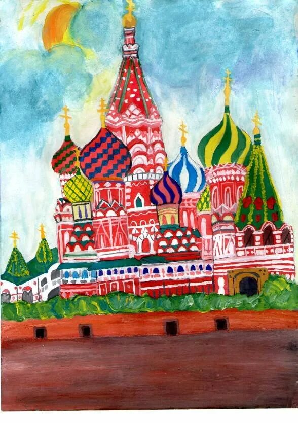 Рисование красной площади. Кремль рисунок. москва рисунок. рисование кремль. москва рисунок для детей.