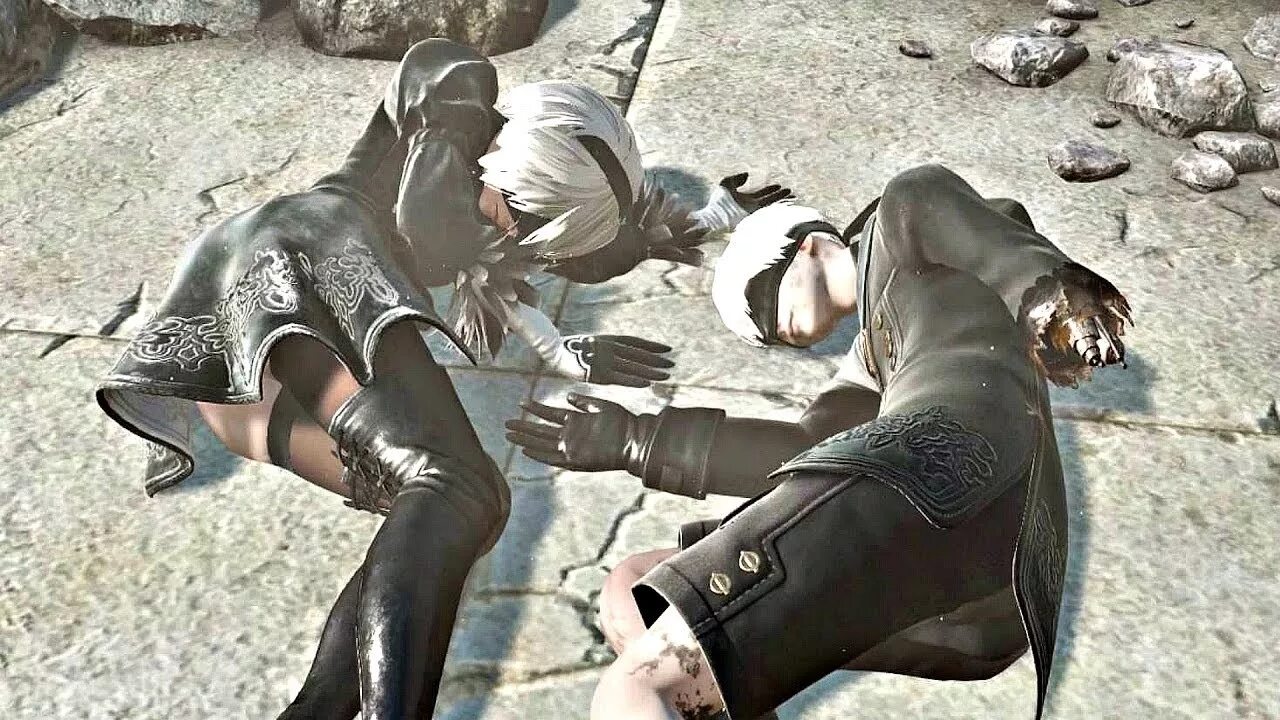Nier automata endings. Nier automata 2b и 9s. nier 2011. nier 9s самоуничтожение. nier automata 9s взрослый.