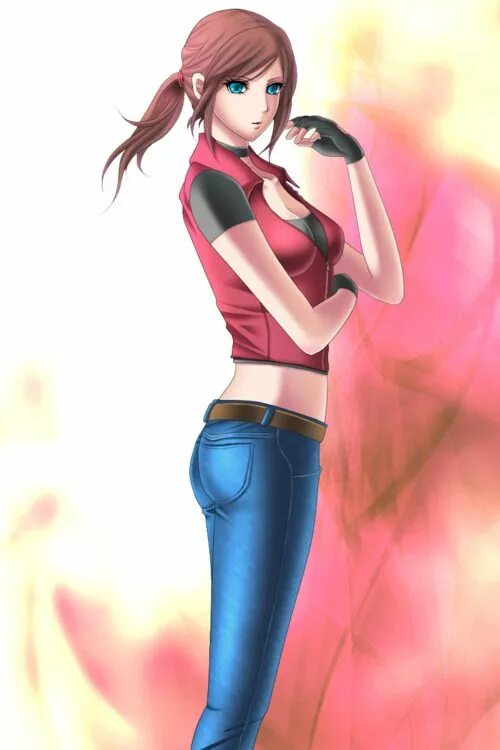 Evil claire. Клэр редфилд. resident evil клэр редфилд аниме. эдриан франц клэр редфилд. клэр редфилд арт аниме.